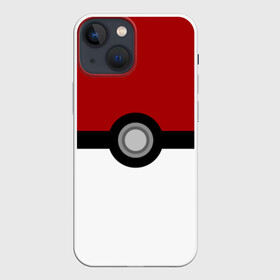 Чехол для iPhone 13 mini с принтом Покеболл в Петрозаводске,  |  | pokeboll | pokemon | покеболл | покемон | покемоны