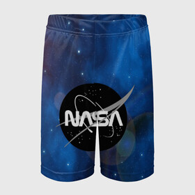Детские спортивные шорты 3D с принтом NASA SPACE в Петрозаводске,  100% полиэстер
 | пояс оформлен широкой мягкой резинкой, ткань тянется
 | galaxy | nasa | nebula | space | star | абстракция | вселенная | галактика | звезда | звезды | космический | наса | планеты