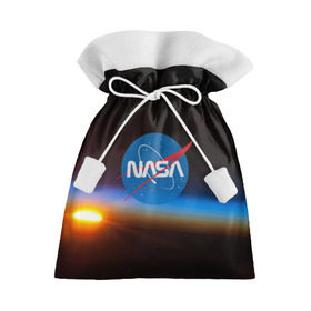 Подарочный 3D мешок с принтом NASA SPACE в Петрозаводске, 100% полиэстер | Размер: 29*39 см | Тематика изображения на принте: galaxy | nasa | nebula | space | star | абстракция | вселенная | галактика | звезда | звезды | космический | наса | планеты