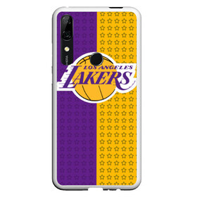 Чехол для Honor P Smart Z с принтом Lakers (1) в Петрозаводске, Силикон | Область печати: задняя сторона чехла, без боковых панелей | ball | basket | basketball | kobu | lakers | lebron | los angeles | баскетбол | коюи | леброн | лейкерс | лос анджелис