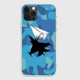 Чехол для iPhone 12 Pro Max с принтом ВВС в Петрозаводске, Силикон |  | aircraft | camouflage | flight | paper | shadow | ввс | камуфляж | полет | самолет | тень