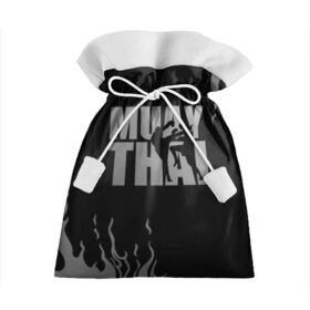 Подарочный 3D мешок с принтом Muay Thai в Петрозаводске, 100% полиэстер | Размер: 29*39 см | Тематика изображения на принте: fight | muay thai | thai boxing | ufc | бокс | ката | кикбоксин | лаос | лоу кик | муай | мьянма | поединок | таиланд | тай | тайский | таолу