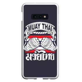 Чехол для Samsung S10E с принтом Muay Thai в Петрозаводске, Силикон | Область печати: задняя сторона чехла, без боковых панелей | fight | muay thai | thai boxing | ufc | бокс | ката | кикбоксин | лаос | лоу кик | муай | мьянма | поединок | таиланд | тай | тайский | таолу