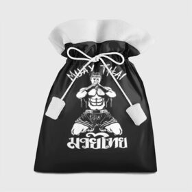 Подарочный 3D мешок с принтом Muay Thai в Петрозаводске, 100% полиэстер | Размер: 29*39 см | Тематика изображения на принте: fight | muay thai | thai boxing | ufc | бокс | ката | кикбоксин | лаос | лоу кик | муай | мьянма | поединок | таиланд | тай | тайский | таолу