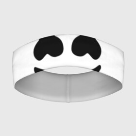 Повязка на голову 3D с принтом MELLO BLACK x WHITE | MARSHMELLO в Петрозаводске,  |  | colors | dj | marshmello | paints | usa | абстракция | америка | звезда | клубная музыка | космический | краски | маршмелло | музыка | музыкант