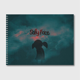 Альбом для рисования с принтом SALLY FACE в Петрозаводске, 100% бумага
 | матовая бумага, плотность 200 мг. | face | game | horror | larry | sally | sally face | sanity s fall | игра | ларри | мальчик с протезом | салли | салли фейс | ужасы
