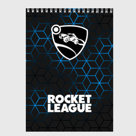 Скетчбук с принтом ROCKET LEAGUE в Петрозаводске, 100% бумага
 | 48 листов, плотность листов — 100 г/м2, плотность картонной обложки — 250 г/м2. Листы скреплены сверху удобной пружинной спиралью | Тематика изображения на принте: league | rocket | rocket league | rocket trade | лига трейд | рокет лиг | рокет лига | рокет лига вещи | рокет лига гараж. | рокет лига д | рокет лиги | рокет трейд