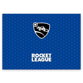 Поздравительная открытка с принтом ROCKET LEAGUE в Петрозаводске, 100% бумага | плотность бумаги 280 г/м2, матовая, на обратной стороне линовка и место для марки
 | league | rocket | rocket league | rocket trade | лига трейд | рокет лиг | рокет лига | рокет лига вещи | рокет лига гараж. | рокет лига д | рокет лиги | рокет трейд
