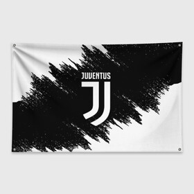 Флаг-баннер с принтом JUVENTUS SPORT в Петрозаводске, 100% полиэстер | размер 67 х 109 см, плотность ткани — 95 г/м2; по краям флага есть четыре люверса для крепления | cr7 | fc | football | football club | juve | juventus | ronaldo | sport | роналдо | спорт | спортивные | униформа | фирменные цвета | фк | футбол | футбольный клуб | ювентус