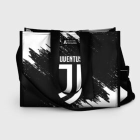 Сумка-шоппер 3D с принтом JUVENTUS SPORT в Петрозаводске, 100% полиэстер | застегивается на металлическую кнопку; внутренний карман застегивается на молнию. Стенки укреплены специальным мягким материалом, чтобы защитить содержимое от несильных ударов
 | cr7 | fc | football | football club | juve | juventus | ronaldo | sport | роналдо | спорт | спортивные | униформа | фирменные цвета | фк | футбол | футбольный клуб | ювентус