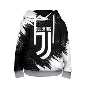 Детская толстовка 3D с принтом JUVENTUS SPORT в Петрозаводске, 100% полиэстер | двухслойный капюшон со шнурком для регулировки, мягкие манжеты на рукавах и по низу толстовки, спереди карман-кенгуру с мягким внутренним слоем | cr7 | fc | football | football club | juve | juventus | ronaldo | sport | роналдо | спорт | спортивные | униформа | фирменные цвета | фк | футбол | футбольный клуб | ювентус