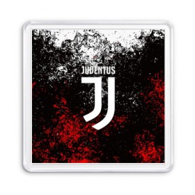 Магнит 55*55 с принтом JUVENTUS SPORT в Петрозаводске, Пластик | Размер: 65*65 мм; Размер печати: 55*55 мм | cr7 | fc | football | football club | juve | juventus | ronaldo | sport | роналдо | спорт | спортивные | униформа | фирменные цвета | фк | футбол | футбольный клуб | ювентус