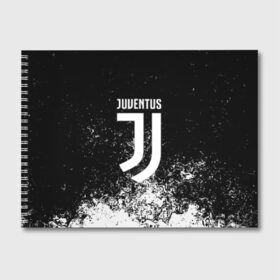 Альбом для рисования с принтом JUVENTUS SPORT в Петрозаводске, 100% бумага
 | матовая бумага, плотность 200 мг. | cr7 | fc | football | football club | juve | juventus | ronaldo | sport | роналдо | спорт | спортивные | униформа | фирменные цвета | фк | футбол | футбольный клуб | ювентус