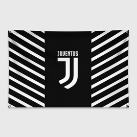 Флаг-баннер с принтом JUVENTUS SPORT в Петрозаводске, 100% полиэстер | размер 67 х 109 см, плотность ткани — 95 г/м2; по краям флага есть четыре люверса для крепления | cr7 | fc | football | football club | juve | juventus | ronaldo | sport | роналдо | спорт | спортивные | униформа | фирменные цвета | фк | футбол | футбольный клуб | ювентус