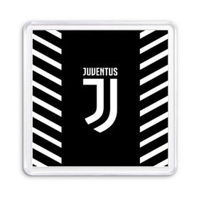 Магнит 55*55 с принтом JUVENTUS SPORT в Петрозаводске, Пластик | Размер: 65*65 мм; Размер печати: 55*55 мм | cr7 | fc | football | football club | juve | juventus | ronaldo | sport | роналдо | спорт | спортивные | униформа | фирменные цвета | фк | футбол | футбольный клуб | ювентус