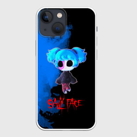 Чехол для iPhone 13 mini с принтом SALLY FACE в Петрозаводске,  |  | blue | diane | face | fisher | gizmo | henry | johnson | killer | larry | sally | генри | гизмо | джонсон | диана | ларри | лицо | парень в маске | салли | фейс | фишер