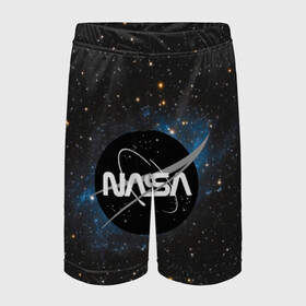Детские спортивные шорты 3D с принтом NASA в Петрозаводске,  100% полиэстер
 | пояс оформлен широкой мягкой резинкой, ткань тянется
 | galaxy | nasa | nebula | space | star | абстракция | вселенная | галактика | звезда | звезды | космический | наса | планеты