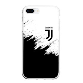 Чехол для iPhone 7Plus/8 Plus матовый с принтом JUVENTUS SPORT в Петрозаводске, Силикон | Область печати: задняя сторона чехла, без боковых панелей | black and white | cr7 | fc | football | football club | juve | juventus | ronaldo | sport | роналдо | спорт | спортивные | униформа | фирменные цвета | фк | футбол | футбольный клуб | черно белый | ювентус