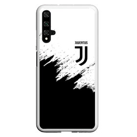 Чехол для Honor 20 с принтом JUVENTUS SPORT в Петрозаводске, Силикон | Область печати: задняя сторона чехла, без боковых панелей | black and white | cr7 | fc | football | football club | juve | juventus | ronaldo | sport | роналдо | спорт | спортивные | униформа | фирменные цвета | фк | футбол | футбольный клуб | черно белый | ювентус