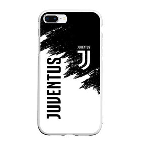 Чехол для iPhone 7Plus/8 Plus матовый с принтом JUVENTUS SPORT в Петрозаводске, Силикон | Область печати: задняя сторона чехла, без боковых панелей | black and white | cr7 | fc | football | football club | juve | juventus | ronaldo | sport | роналдо | спорт | спортивные | униформа | фирменные цвета | фк | футбол | футбольный клуб | черно белый | ювентус