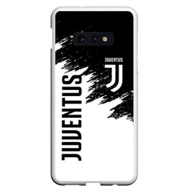 Чехол для Samsung S10E с принтом JUVENTUS SPORT в Петрозаводске, Силикон | Область печати: задняя сторона чехла, без боковых панелей | Тематика изображения на принте: black and white | cr7 | fc | football | football club | juve | juventus | ronaldo | sport | роналдо | спорт | спортивные | униформа | фирменные цвета | фк | футбол | футбольный клуб | черно белый | ювентус