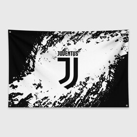 Флаг-баннер с принтом JUVENTUS в Петрозаводске, 100% полиэстер | размер 67 х 109 см, плотность ткани — 95 г/м2; по краям флага есть четыре люверса для крепления | cr7 | fc | football | football club | juve | juventus | ronaldo | sport | роналдо | спорт | спортивные | униформа | фирменные цвета | фк | футбол | футбольный клуб | ювентус