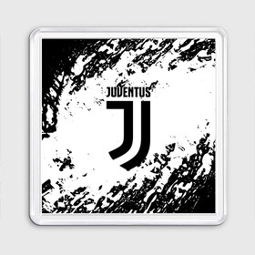 Магнит 55*55 с принтом JUVENTUS в Петрозаводске, Пластик | Размер: 65*65 мм; Размер печати: 55*55 мм | cr7 | fc | football | football club | juve | juventus | ronaldo | sport | роналдо | спорт | спортивные | униформа | фирменные цвета | фк | футбол | футбольный клуб | ювентус