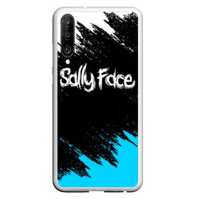 Чехол для Honor P30 с принтом SALLY FACE в Петрозаводске, Силикон | Область печати: задняя сторона чехла, без боковых панелей | face | game | horror | larry | sally | sally face | sanity s fall | брызги | игра | краски | ларри | мальчик с протезом | салли | салли фейс | ужасы