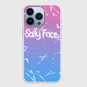 Чехол для iPhone 13 Pro с принтом SALLY FACE в Петрозаводске,  |  | face | game | horror | larry | sally | sally face | sanity s fall | брызги | игра | краски | ларри | мальчик с протезом | салли | салли фейс | ужасы