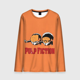 Мужской лонгслив 3D с принтом Pulp Fiction - Art 2 в Петрозаводске, 100% полиэстер | длинные рукава, круглый вырез горловины, полуприлегающий силуэт | art | film | movie | pulp fiction | tarantino | кино | криминальное чтиво | приколы | тарантино | фильмы