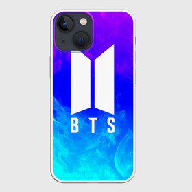 Чехол для iPhone 13 mini с принтом BTS в Петрозаводске,  |  | bangtan boys | bt21 | bts | bts army | bts stickers | fire | flame | j hope | jimin | jin | jungkook | k pop | rap monster | rapmon | suga | v | бтс | корея | стикеры bts