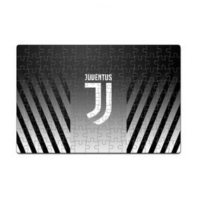 Пазл магнитный 126 элементов с принтом JUVENTUS в Петрозаводске, полимерный материал с магнитным слоем | 126 деталей, размер изделия —  180*270 мм | 