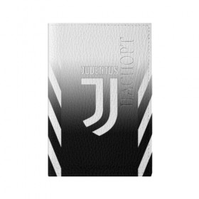 Обложка для паспорта матовая кожа с принтом JUVENTUS в Петрозаводске, натуральная матовая кожа | размер 19,3 х 13,7 см; прозрачные пластиковые крепления | Тематика изображения на принте: cr7 | fc | football | football club | juve | juventus | ronaldo | sport | роналдо | спорт | спортивные | униформа | фирменные цвета | фк | футбол | футбольный клуб | ювентус