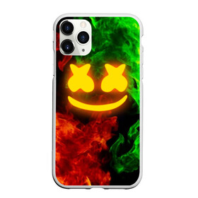 Чехол для iPhone 11 Pro матовый с принтом MARSHMELLO TOXIC в Петрозаводске, Силикон |  | dj | fire | flame | marshmello | toxic flame | usa | америка | клубная музыка | маршмелло | музыка | музыкант | огонь