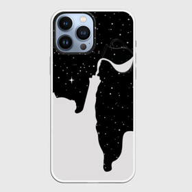 Чехол для iPhone 13 Pro Max с принтом Космический Кот в Петрозаводске,  |  | cat | galaxy | paints | space | star | stars | галактика | галактический | звезда | звезды | картинки | космос | кот | котенок | котята | кошка | кошки | краски | мода | молоко | планета | планеты