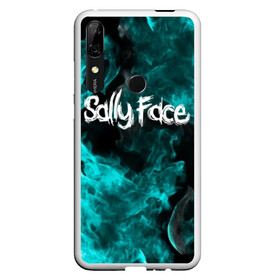 Чехол для Honor P Smart Z с принтом SALLY FACE в Петрозаводске, Силикон | Область печати: задняя сторона чехла, без боковых панелей | face | fire | flame | game | horror | larry | sally | sally face | sanity s fall | игра | ларри | мальчик с протезом | огонь | салли | салли фейс | ужасы