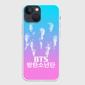 Чехол для iPhone 13 mini с принтом BTS | БТС | BANGTAN BOYS в Петрозаводске,  |  | bangtan boys | bt21 | bts | bts army | bts stickers | j hope | jimin | jin | jungkook | k pop | rap monster | rapmon | suga | v | бтс | корея | стикеры bts