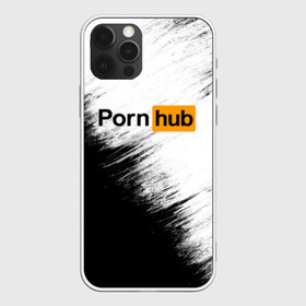 Чехол для iPhone 12 Pro с принтом Pornhub в Петрозаводске, силикон | область печати: задняя сторона чехла, без боковых панелей | brazzers | браззерс