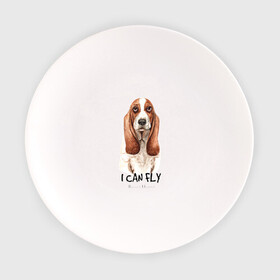 Тарелка с принтом Бассет-хаунд в Петрозаводске, фарфор | диаметр - 210 мм
диаметр для нанесения принта - 120 мм | Тематика изображения на принте: dog | бассет | бассет хаунд | собака | собаки | хаунд