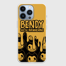 Чехол для iPhone 13 Pro с принтом Bendy And The Ink Machine (36) в Петрозаводске,  |  | Тематика изображения на принте: bendy | bendy and the ink machine | devil | game | horror | ink | mask | бенди | бенди и чернильная машина | краска | чернила