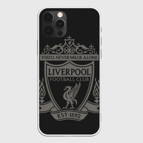 Чехол для iPhone 12 Pro Max с принтом Liverpool - Classic EST 1892 в Петрозаводске, Силикон |  | Тематика изображения на принте: 0x000000123 | liverpool | ливерпуль