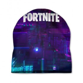 Шапка 3D с принтом FORTNITE SEASON 9 в Петрозаводске, 100% полиэстер | универсальный размер, печать по всей поверхности изделия | 2019 | armor | armour | cybersport | esport | fortnite | game | logo | season 9 | броня | игра | киберспорт | сезон 9 | фиолетовый | фортнайт