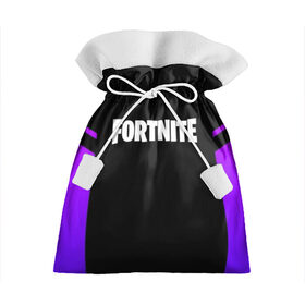 Подарочный 3D мешок с принтом FORTNITE SEASON 9 в Петрозаводске, 100% полиэстер | Размер: 29*39 см | Тематика изображения на принте: 2019 | armor | armour | cybersport | esport | fortnite | game | logo | season 9 | броня | игра | киберспорт | сезон 9 | фиолетовый | фортнайт