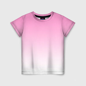 Детская футболка 3D с принтом Фэйд в Петрозаводске, 100% гипоаллергенный полиэфир | прямой крой, круглый вырез горловины, длина до линии бедер, чуть спущенное плечо, ткань немного тянется | casual | fade | minimalism | градиент | кэжуал | кэжуал стиль | минимализм | простота