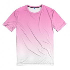 Мужская футболка 3D с принтом Фэйд в Петрозаводске, 100% полиэфир | прямой крой, круглый вырез горловины, длина до линии бедер | casual | fade | minimalism | градиент | кэжуал | кэжуал стиль | минимализм | простота