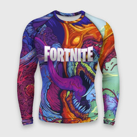 Мужской рашгард 3D с принтом FORTNITE HYPERBEAST в Петрозаводске,  |  | 2019 | armor | armour | cybersport | esport | fortnite | game | hyperbeast | logo | monster | season 9 | skin | броня | игра | киберспорт | сезон 9 | фиолетовый | фортнайт