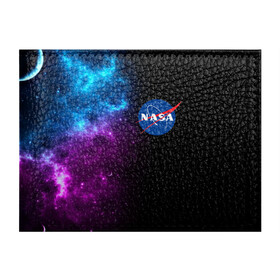 Обложка для студенческого билета с принтом NASA (SPACE) 4.2 в Петрозаводске, натуральная кожа | Размер: 11*8 см; Печать на всей внешней стороне | Тематика изображения на принте: nasa | paint | space | звезды | космос | краска | наса | черная дыра