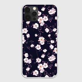 Чехол для iPhone 12 Pro Max с принтом blossom cherry flower в Петрозаводске, Силикон |  | art | flowers | leaves | арт | букет | лепестки | листья | художество | цветок | цветы