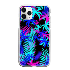 Чехол для iPhone 11 Pro Max матовый с принтом НЕОНОВЫЕ ТРОПИКИ TROPICAL NEON в Петрозаводске, Силикон |  | hotline miami | neon | new retro wave | outrun | outrun electro | paints | palmen | rainbow | retro | retrowave | summer | synth | synthwave | tropical | брызги | брызги красок | звёзды | космос | краски | лето | неон | пальмы | радуга | 