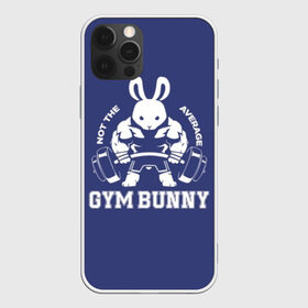 Чехол для iPhone 12 Pro Max с принтом GYM BUNNY в Петрозаводске, Силикон |  | Тематика изображения на принте: bodybuilding | diet | exercise | fitness | gym | heath | motivation | muscle | phil | training | workout | бодибилдинг | мотивация | спорт | трансформация | фитнес | эстетичный